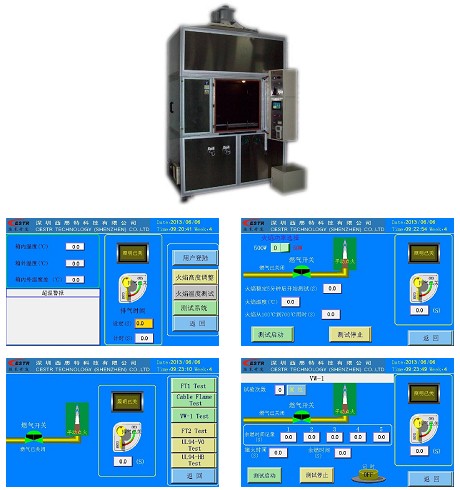 UL电线电燃烧试验箱|UL实验室使用的电线燃烧试验室|VW-1燃烧测试仪|垂直水平燃烧试验室|UL1581燃烧试验箱|UL1581-2011，UL2556-2013,FT1/FT2/VW-1/垂直水平燃烧试验操作方法